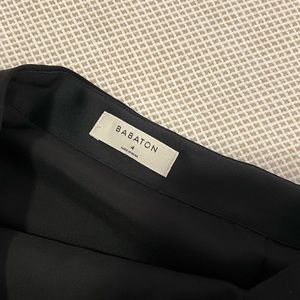 Babaton Black Mini Skirt